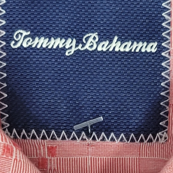 Tommy Bahamas Men's Red Short Sleeve Button Up Shirt Small - Picture 6 of 8